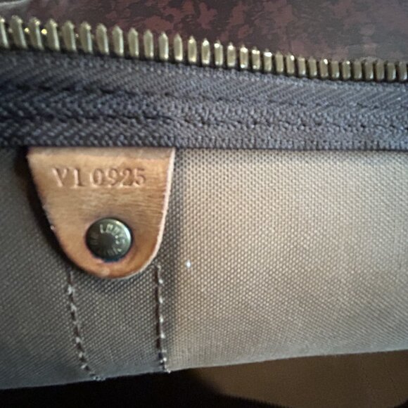 Louis Vuitton Keepal 60 Monogram Leather Duffle Bag Authentic - Picture 4 of 7
